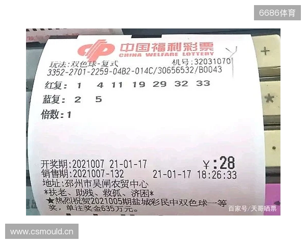 11月23日双色球一等奖号码须知！